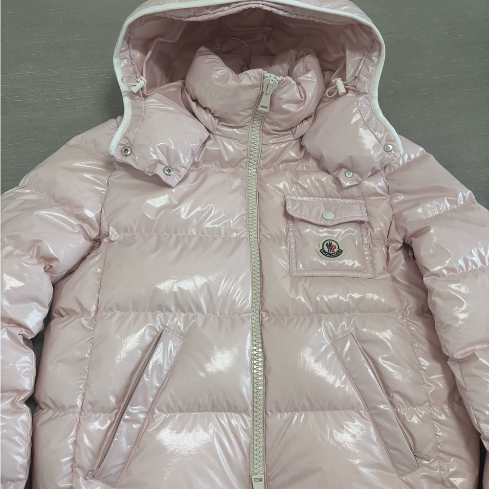 Moncler Women's Pink Puffer Jacket